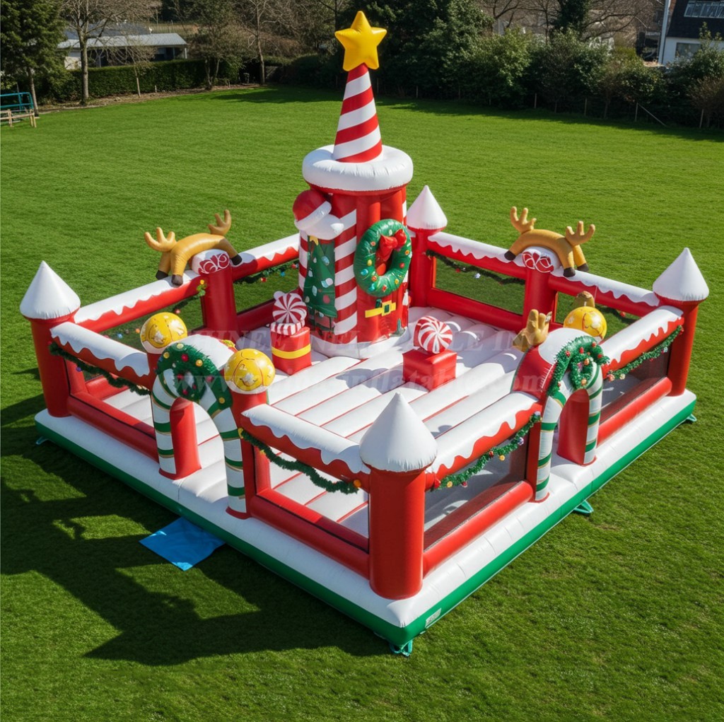 T2-8522 Christmas Inflatable Castles