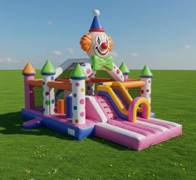 T2-8523 Clown Inflatable Castles