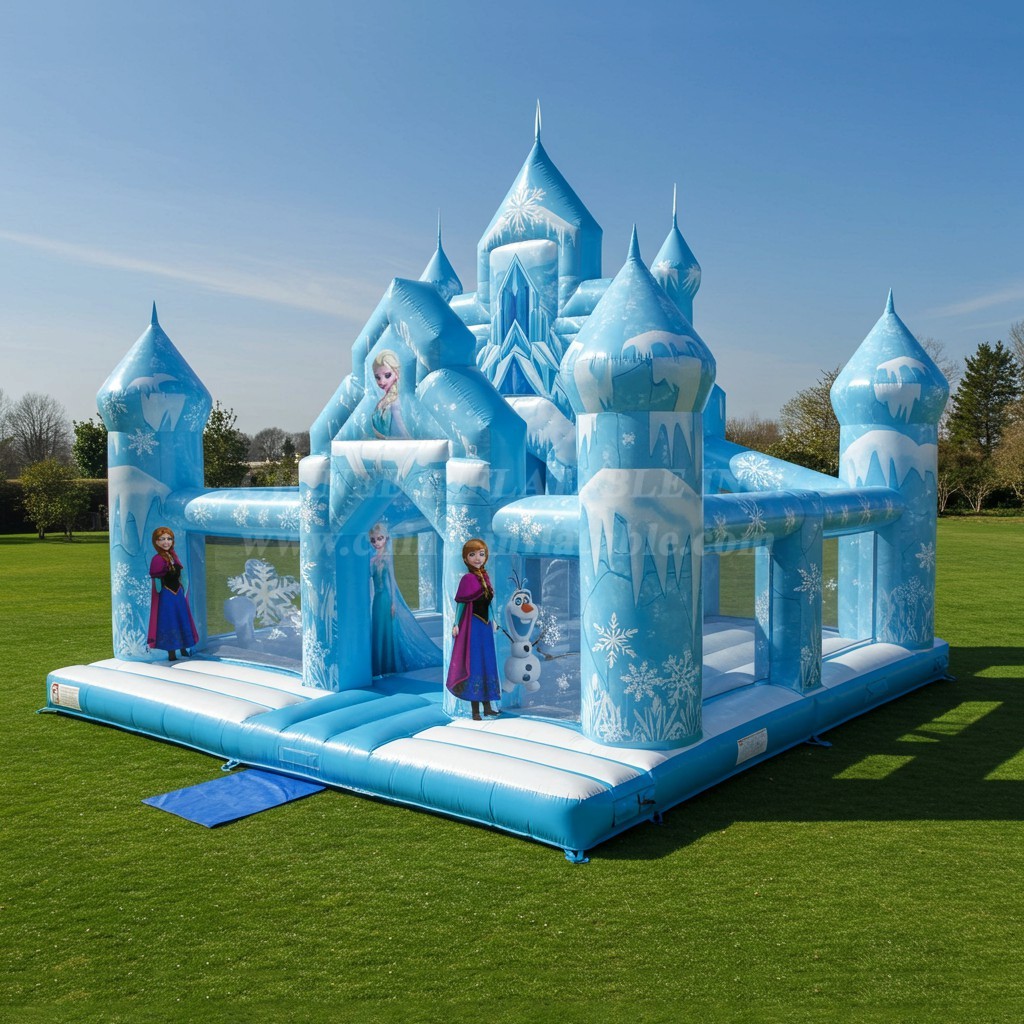 T2-8533 Frozen Inflatable Castles