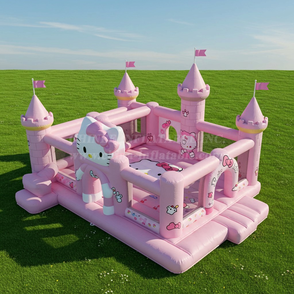 T2-8536 Hello Kitty Inflatable Castles