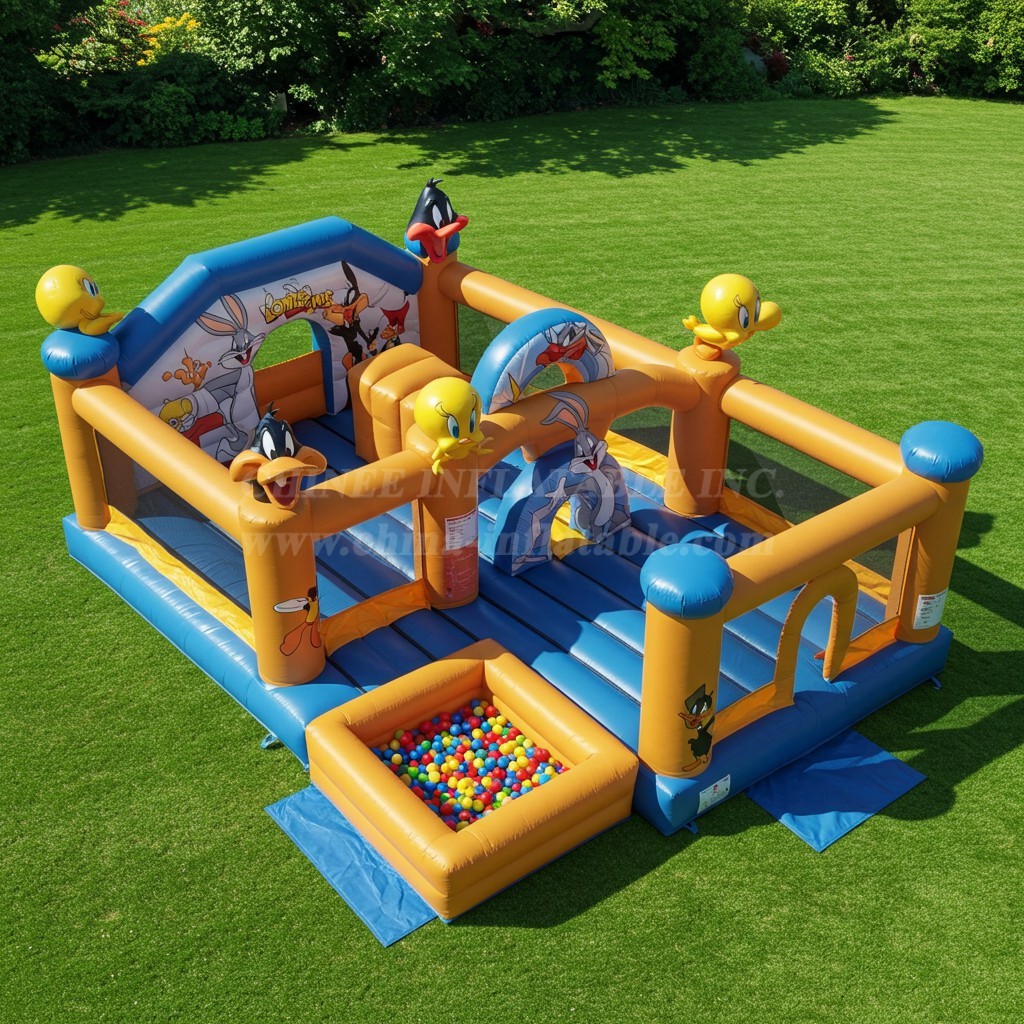 T2-8540 Looney Tunes Inflatable Bouncer
