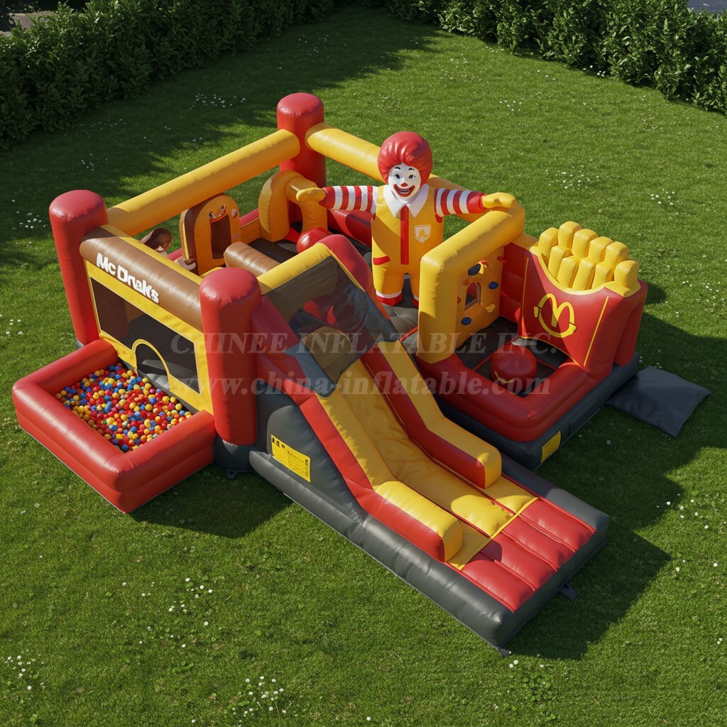 T2-8541 Mcdonald Inflatable Combos