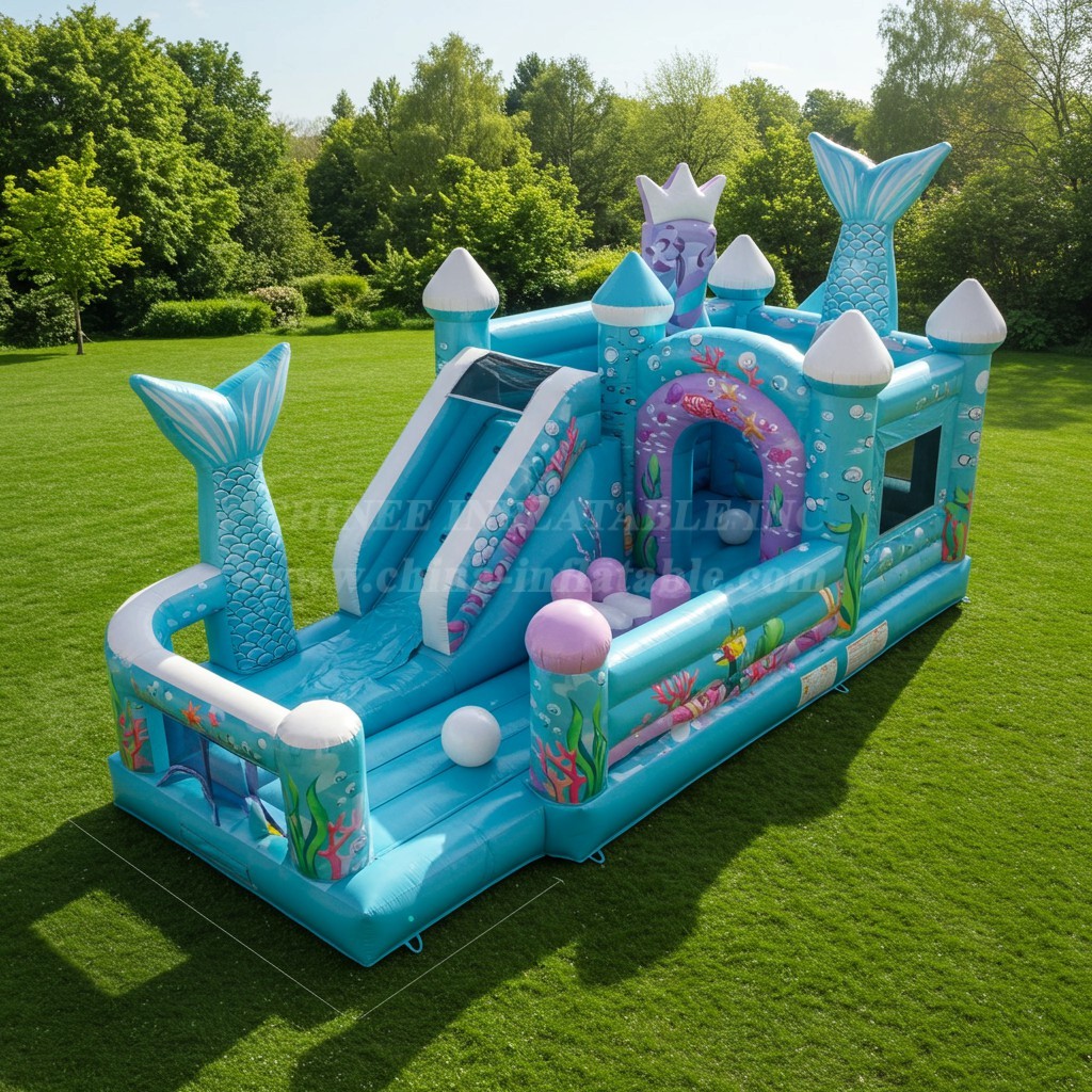 T2-8542 Mermaid Inflatable Combos