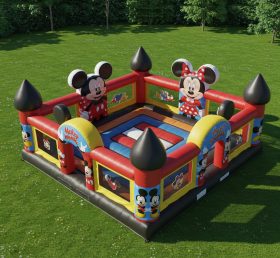 T2-8543 Mickey & Minnie Inflatable Castles