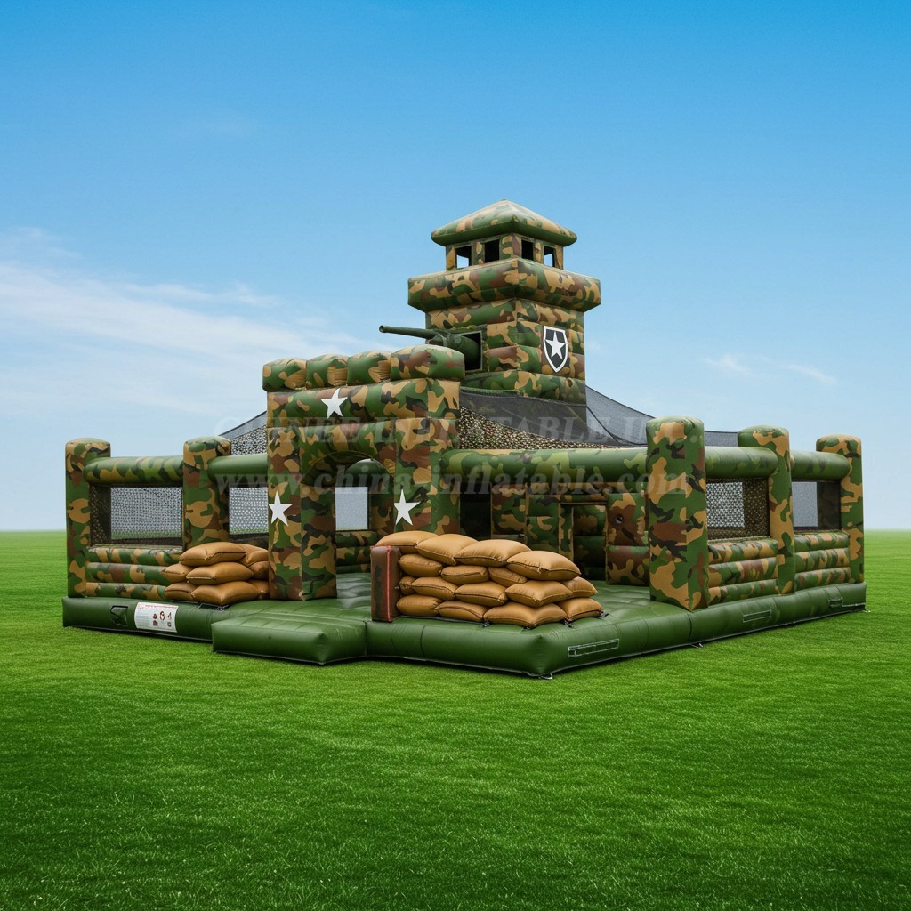 T2-8544 Military Style Inflatable Castles