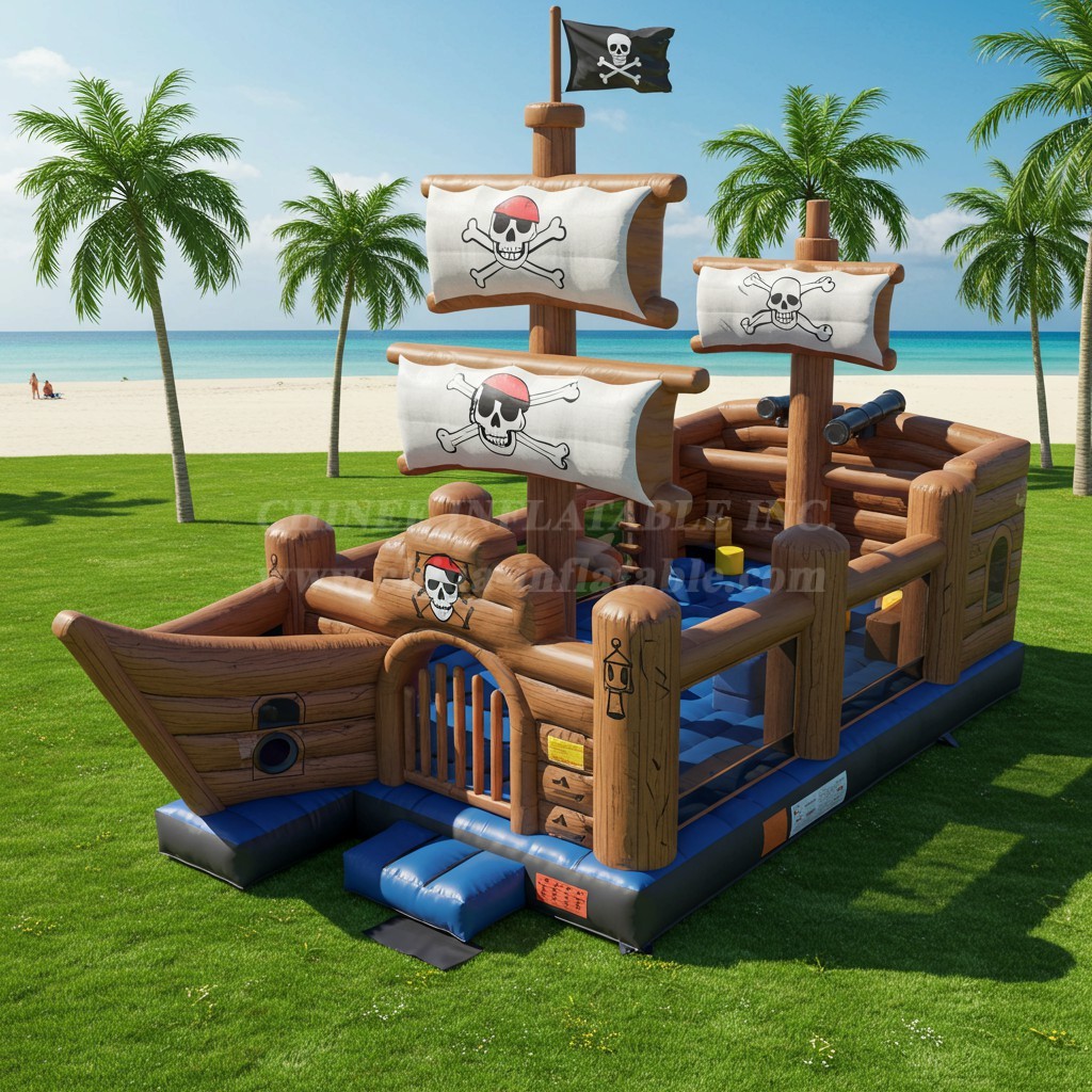 T2-8555 Pirates Inflatable Combos