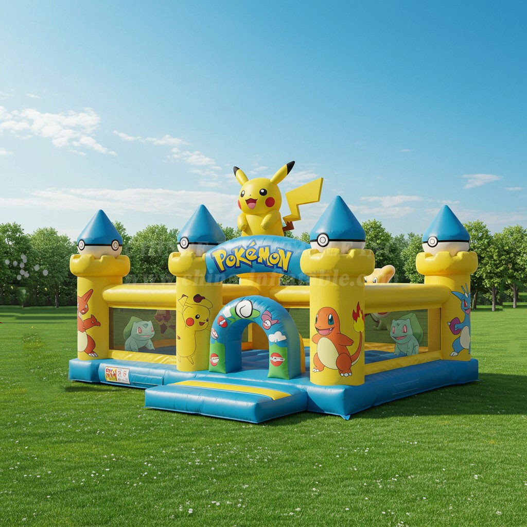 T2-8557 Pokemon Inflatable Castles