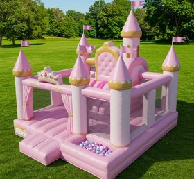 T2-8558 Princess Parties Inflatable Castles