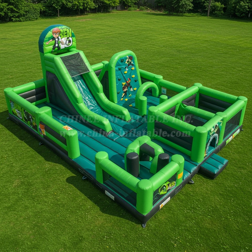 T6-6002 Ben 10 Inflatable Funcity