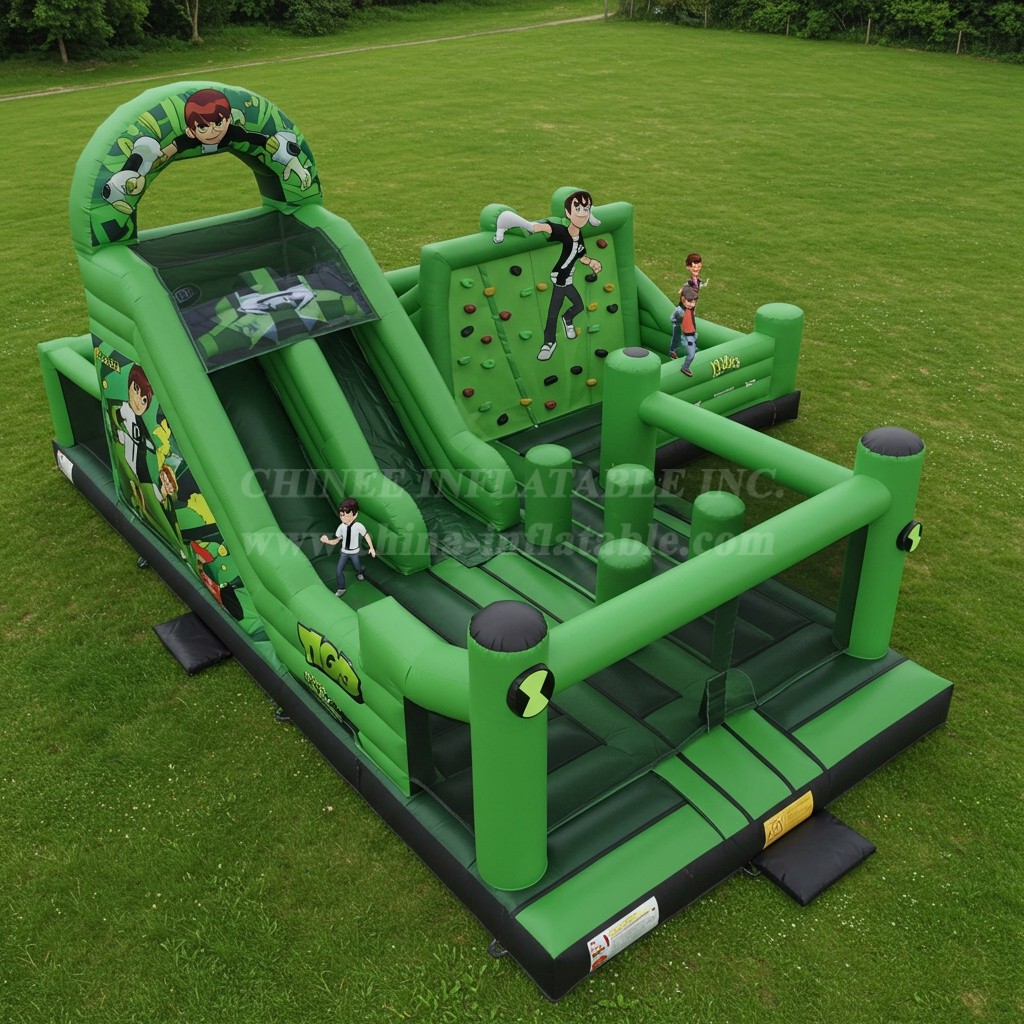 T6-6003 Ben 10 Inflatable Funcity