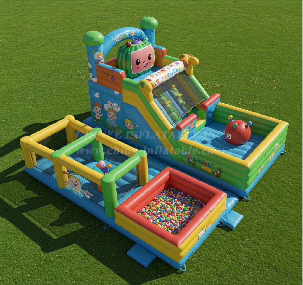 T6-6015 cocomelon Inflatable Funcity