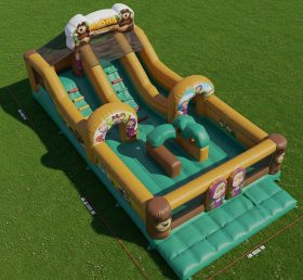 T6-6031 masha and the bear Inflatable Funcity