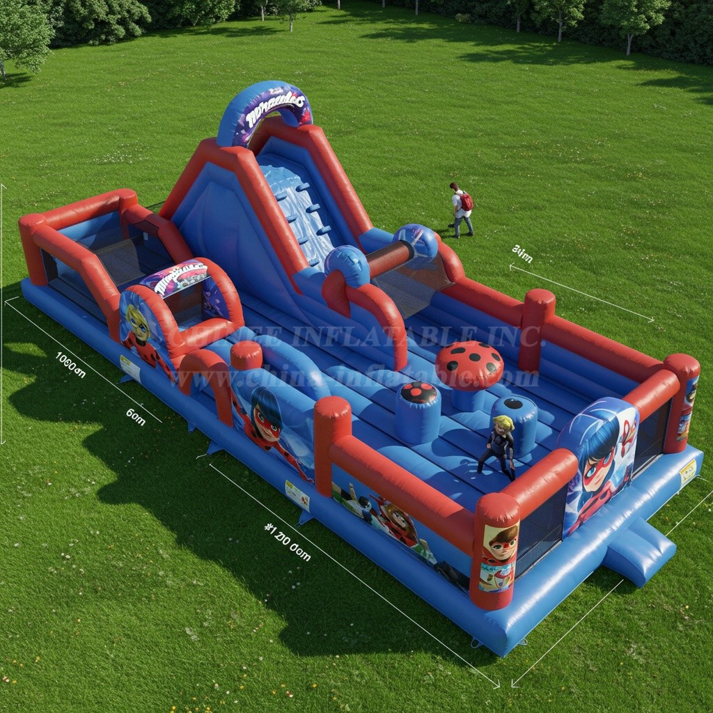 T6-6042 Miraculous Ladybug inflatable funcity