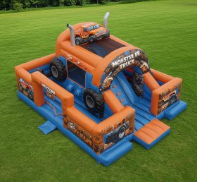 T6-6050 monster trucks inflatable funcity