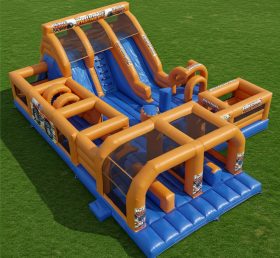 T6-6052 monster trucks inflatable funcity