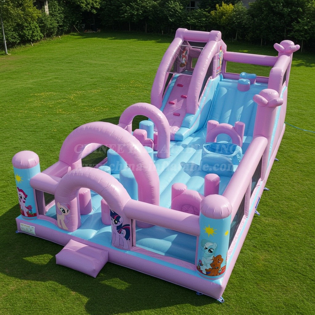 T6-6058 My Little Pony Inflatable Funcity