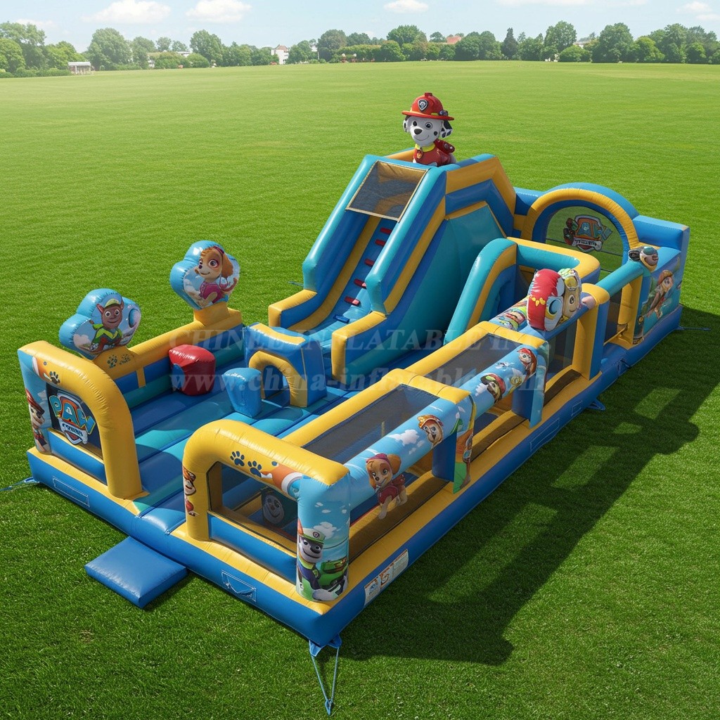 T6-6064 Paw Patrol Inflatable Funcity