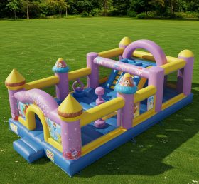 T6-6072 Princess Parties Inflatable Funcity