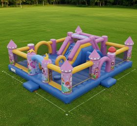 T6-6073 Princess Parties Inflatable Funcity