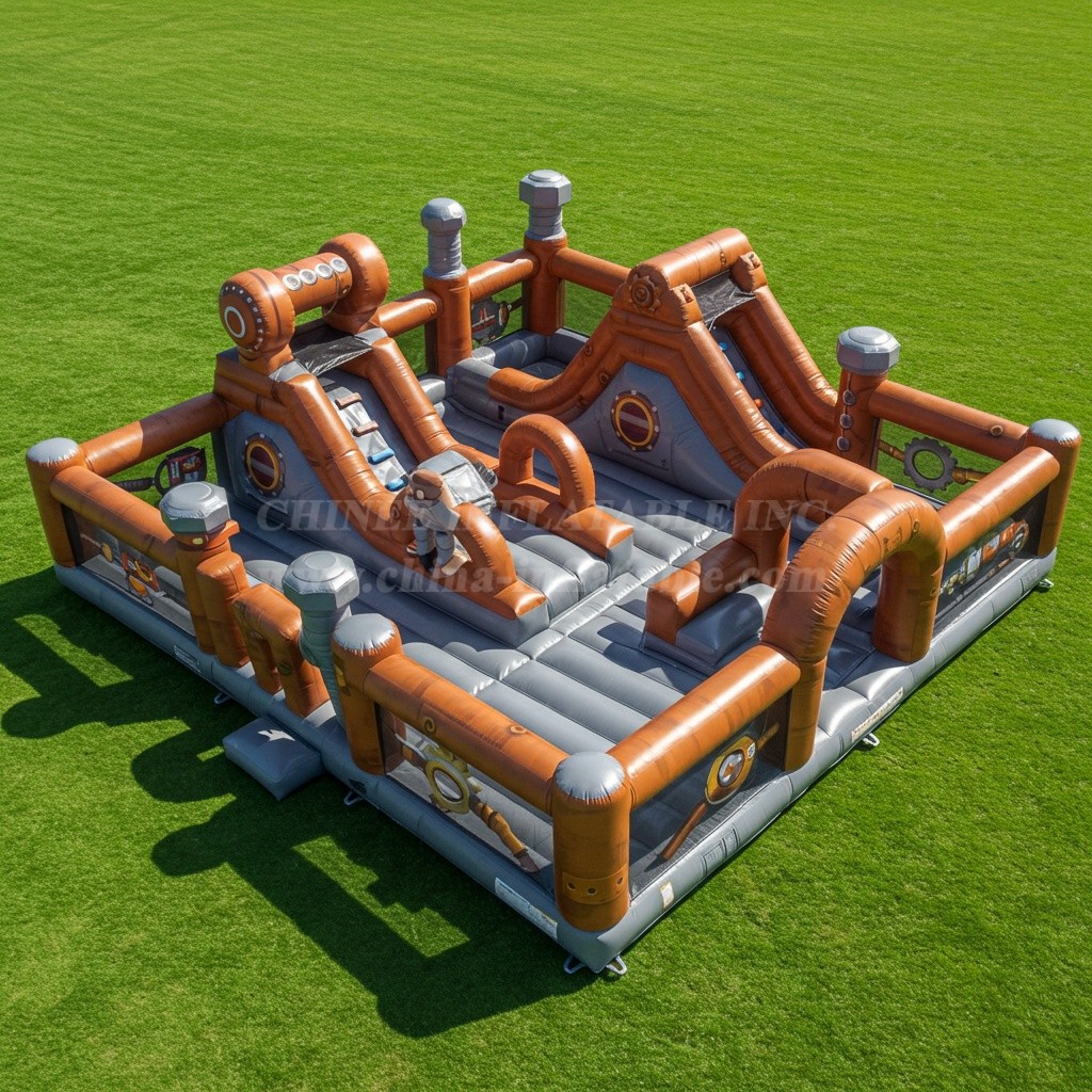 T6-6077 Rusty Rivets Inflatable Funcity