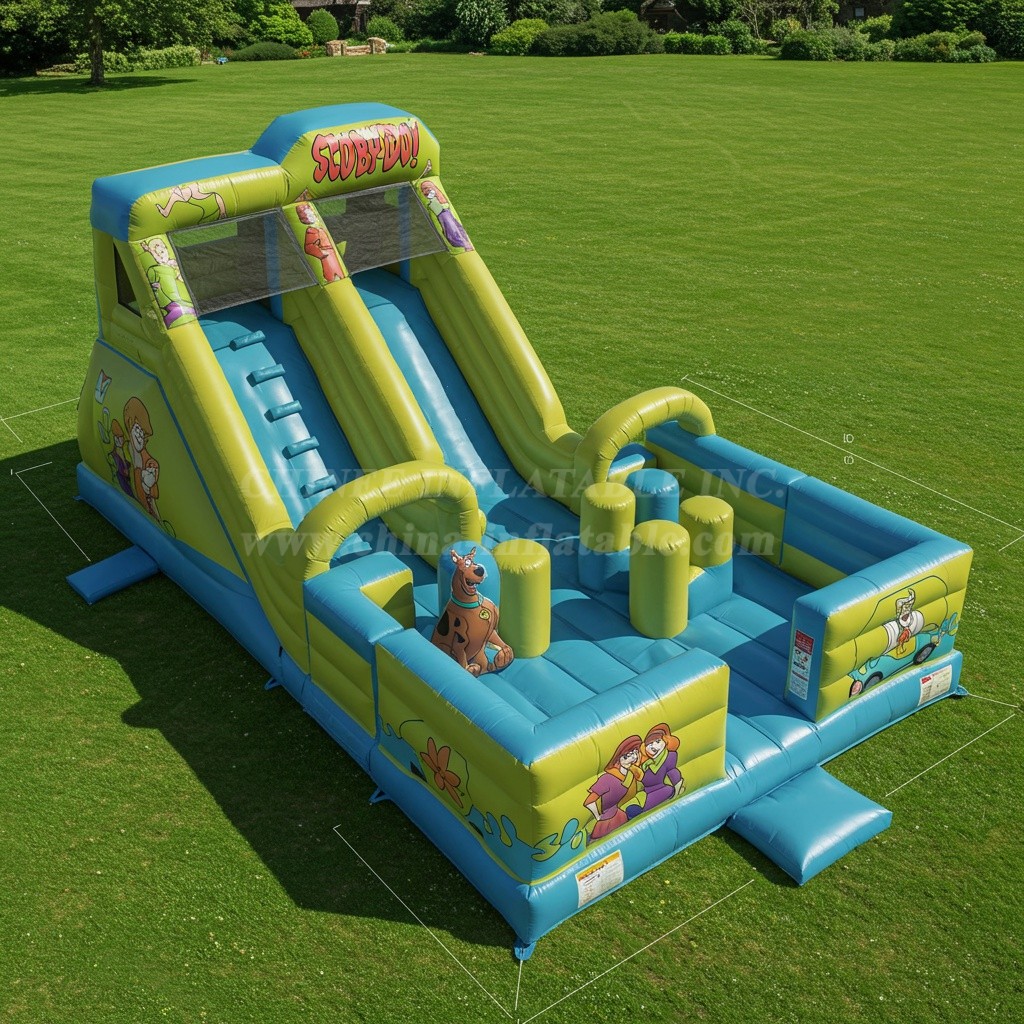 T6-6080 Scooby-Doo Inflatable Funcity