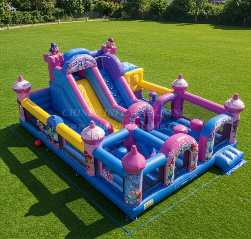 T6-6083 Shimmer & Shine Inflatable Funcity