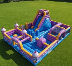 T6-6084 Shimmer & Shine Inflatable Funcity