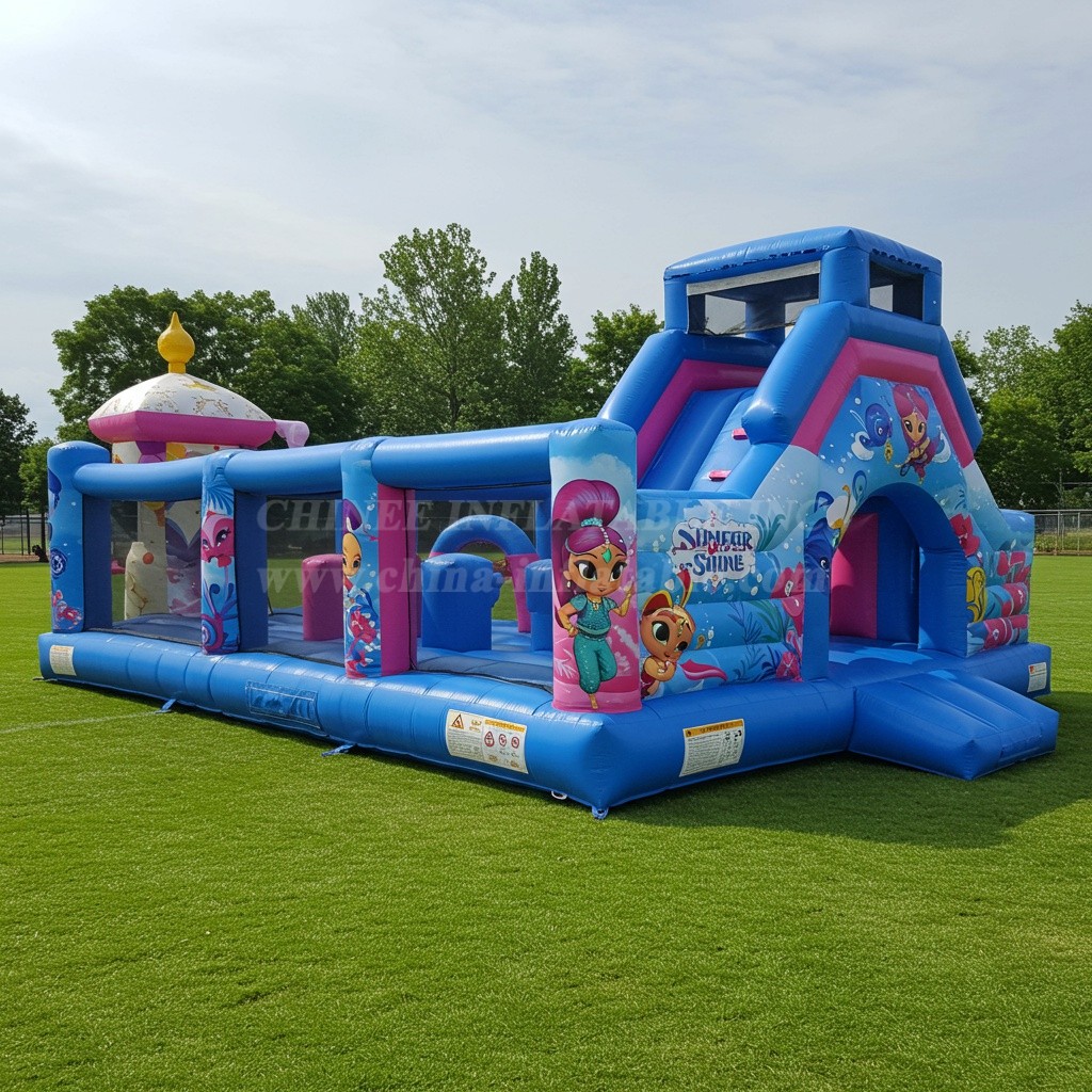 T6-6085 Shimmer & Shine Inflatable Funcity