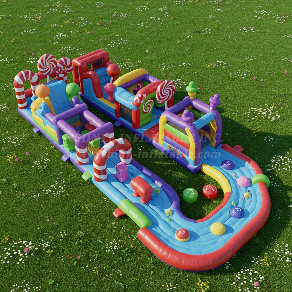 T7-3513 Candy Obstacle Courses