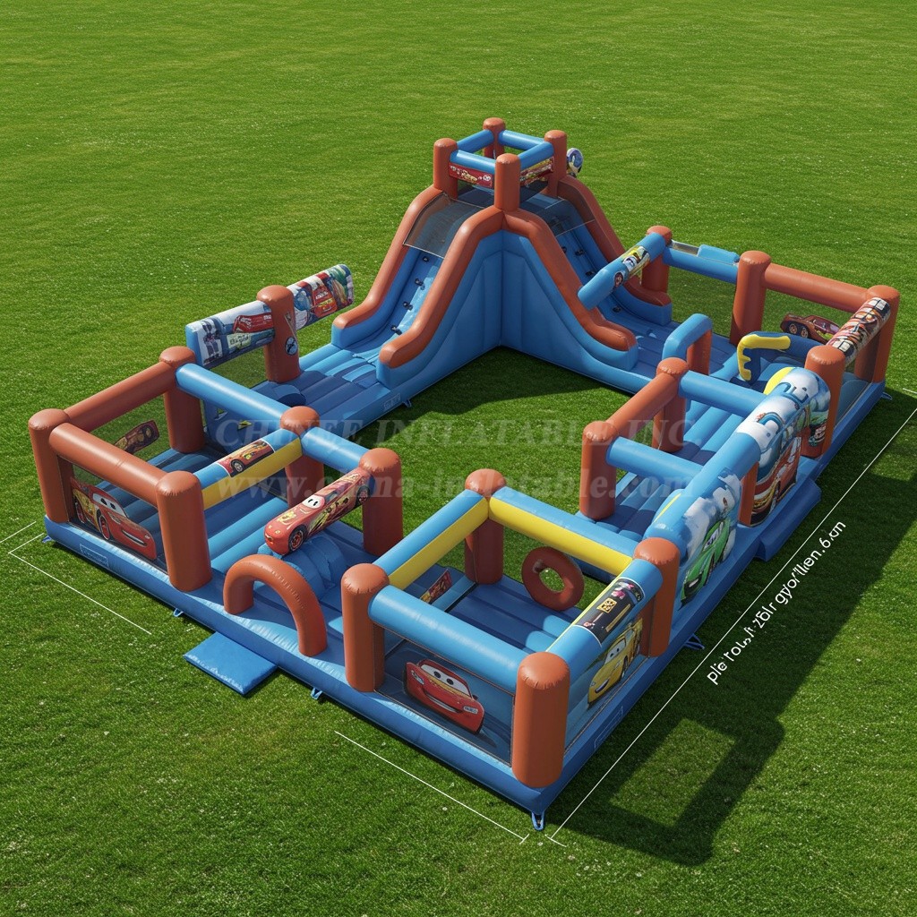 T7-3516 Cars Obstacle Courses