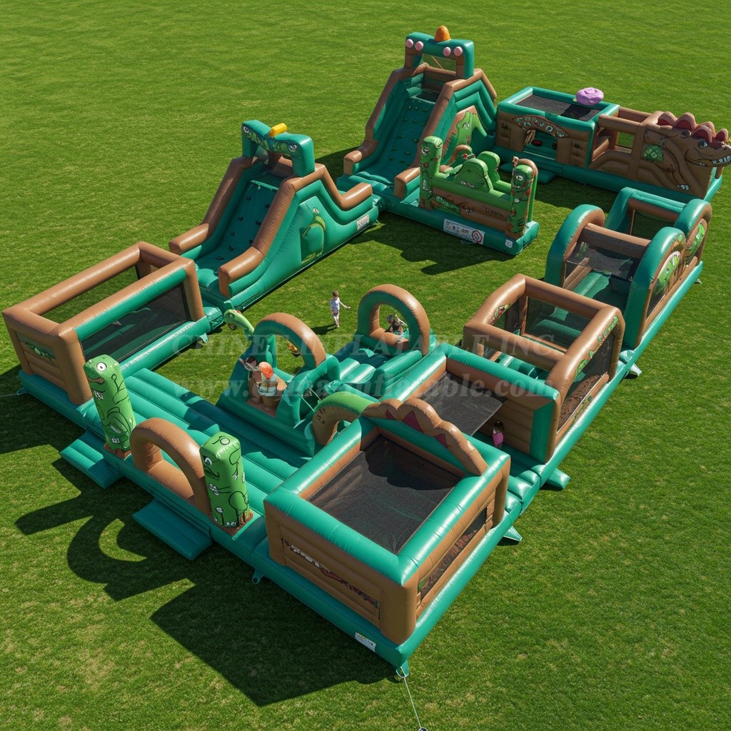 T7-3526 dinosaur Obstacle Courses