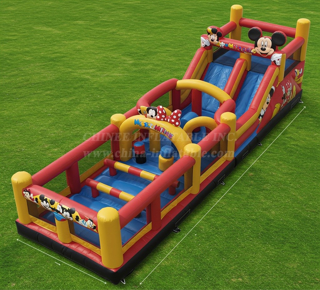 T7-3537 Mickey & Minnie Obstacle Courses