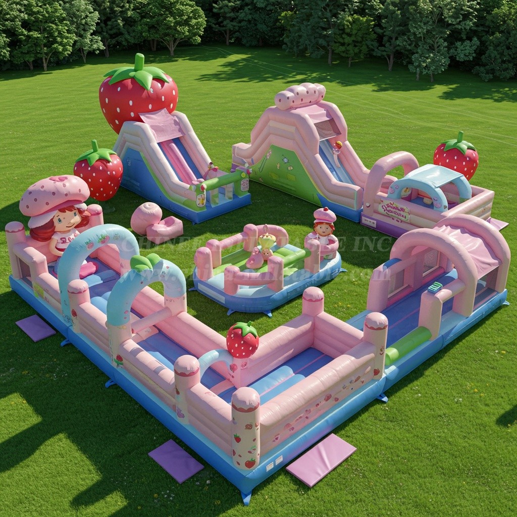 T7-3568 Strawberry Shortcake Obstacle Courses
