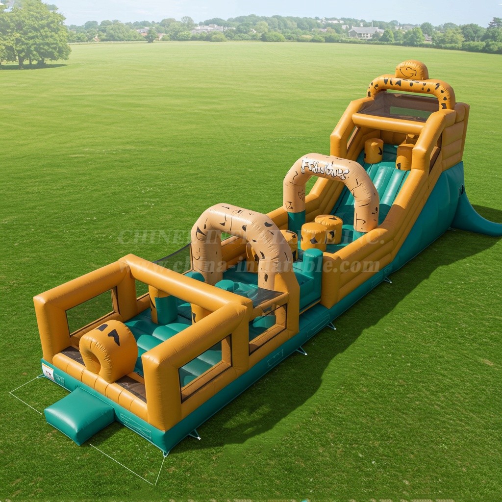 T7-3569 The Flintstones Obstacle Courses