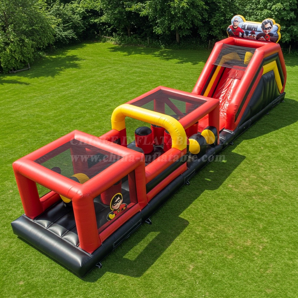 T7-3571 The Incredibles Obstacle Courses