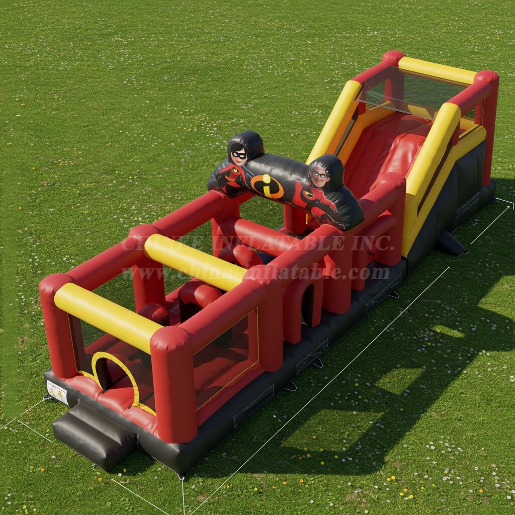T7-3572 The Incredibles Obstacle Courses