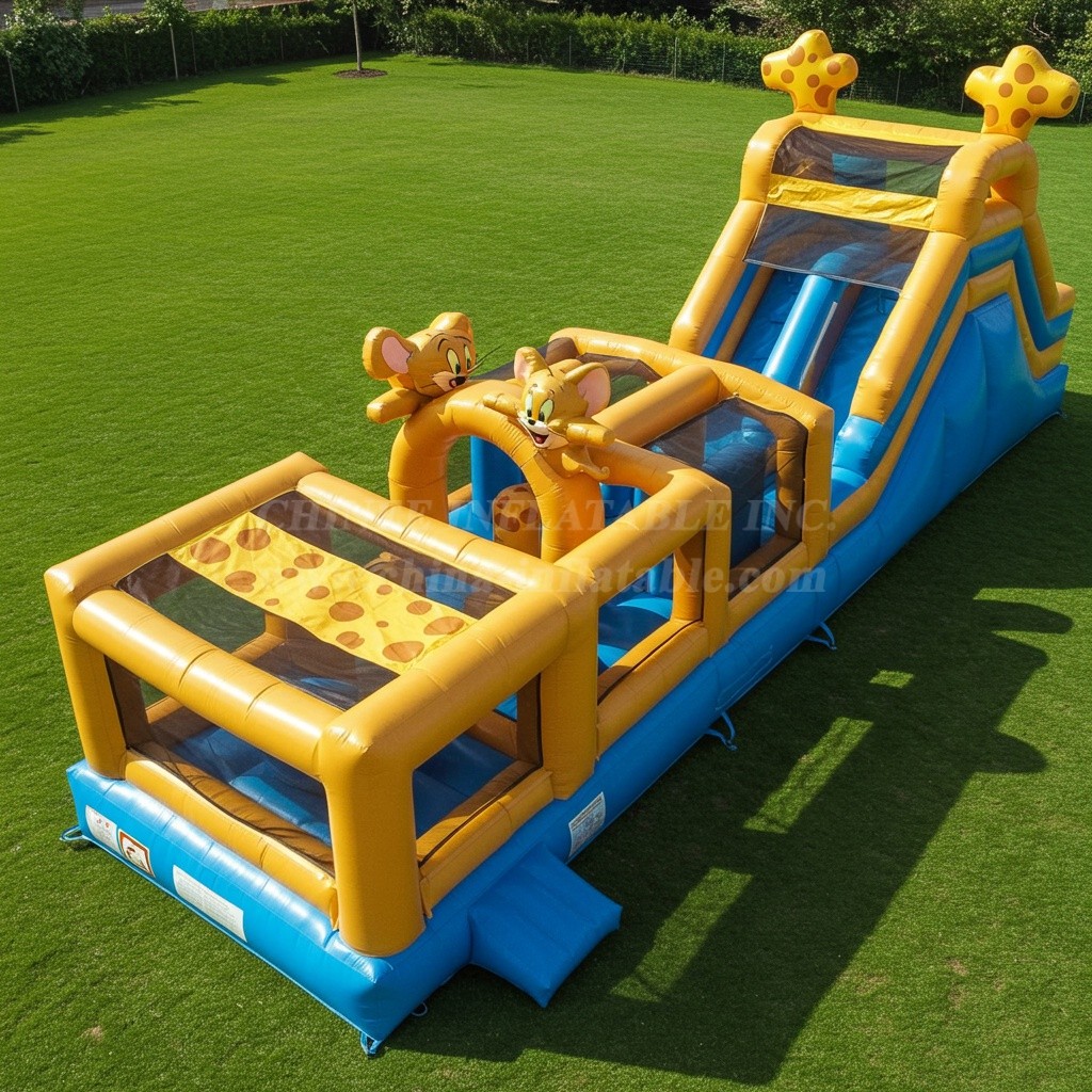 T7-3579 Tom and Jerry Obstacle Courses