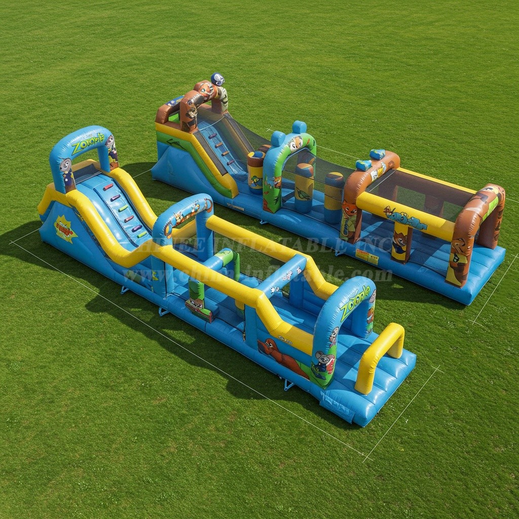 T7-3590 Zootopia Obstacle Courses