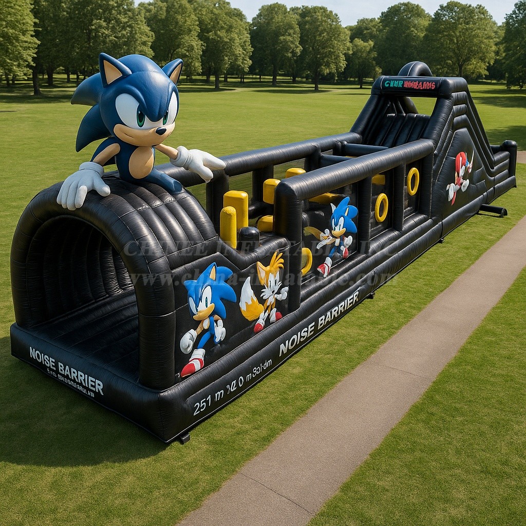 T7-3595 Sonic Obstacle Courses