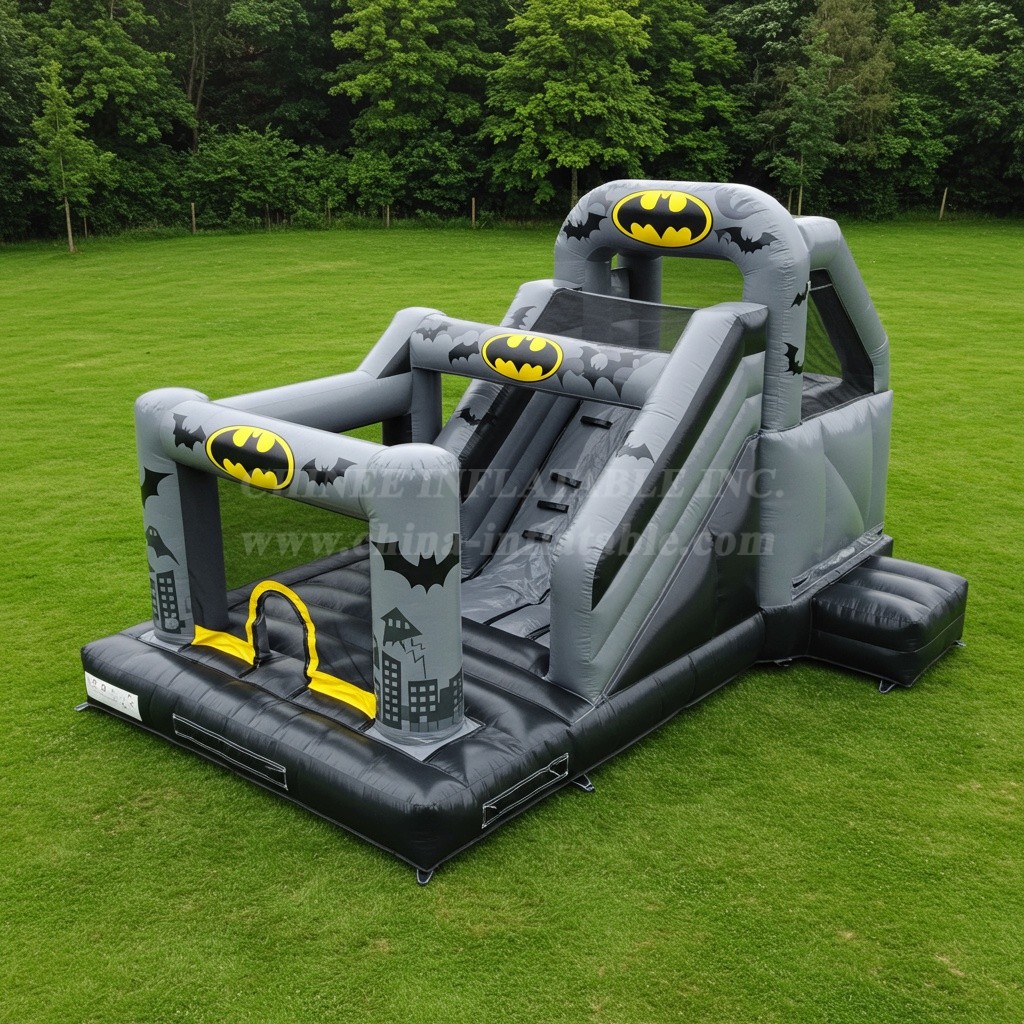 T8-8004 Batman Inflatable Dry Slide