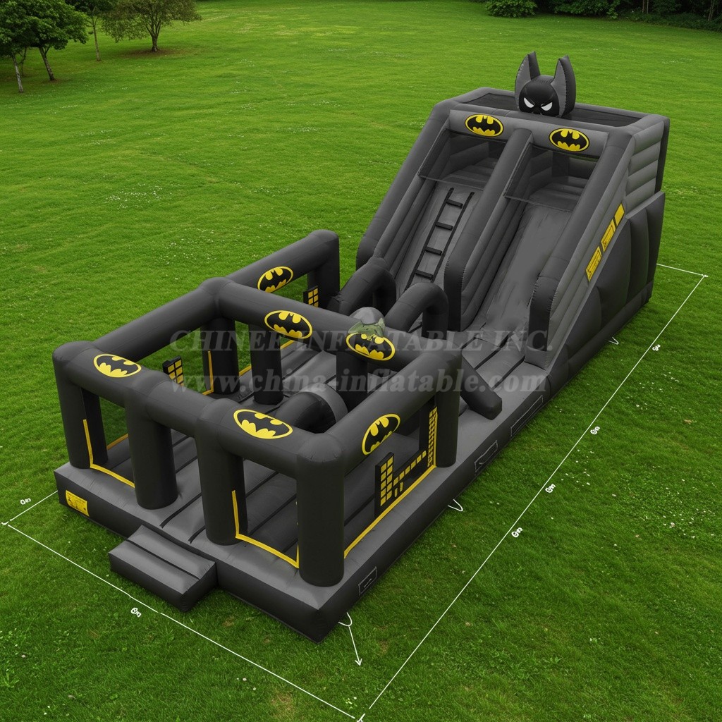T8-8006 Batman Inflatable Dry Slide