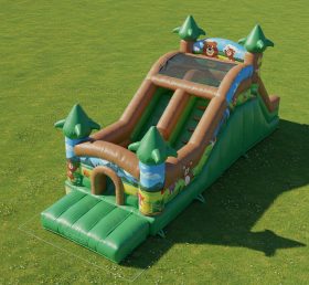 T8-8012 Boonie Bears Inflatable Dry Slide