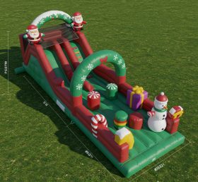 T8-8016 Christmas Inflatable Dry Slide