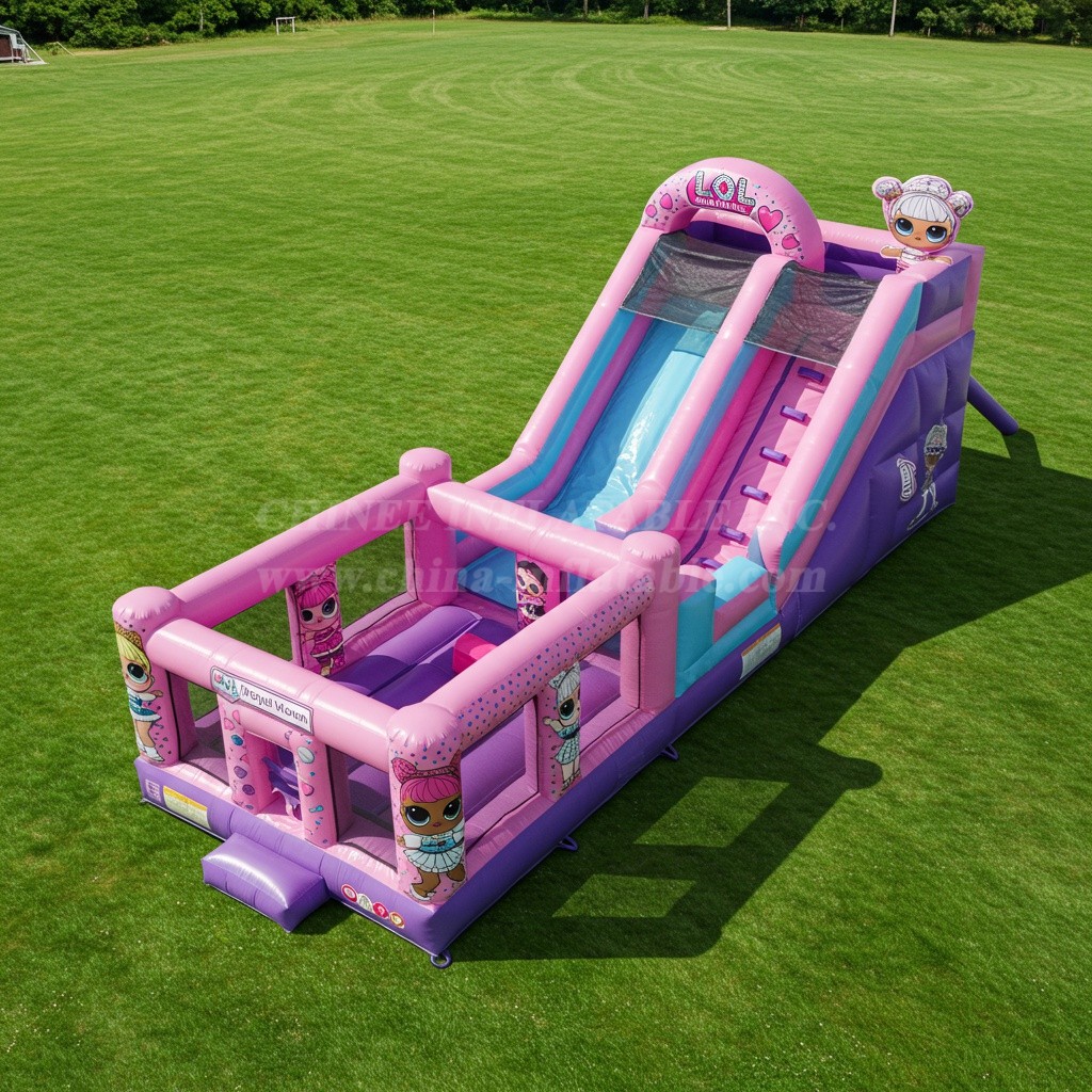 T8-8020 L.O.L.SURPRISE Inflatable Dry Slide