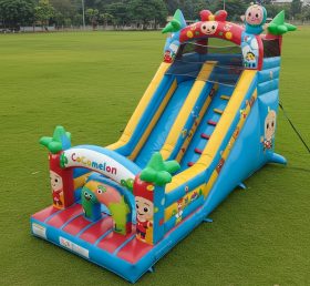 T8-8021 Cocomelon Inflatable Dry Slide