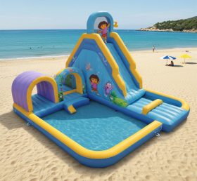T8-8023 Dora Inflatable Water Slide