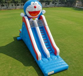 T8-8024 Doraemon Inflatable Dry Slide