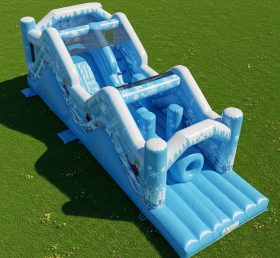 T8-8028 Frozen Inflatable Dry Slide