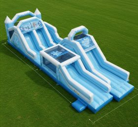 T8-8029 Frozen Inflatable Dry Slide