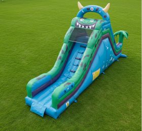 T8-8038 monster Inflatable Dry Slide